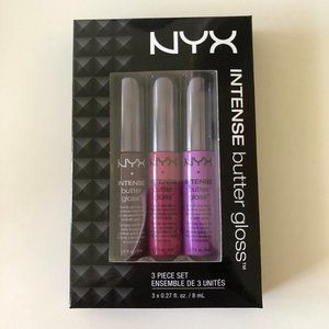 NYX Intense Butter Gloss 3 Piece Set